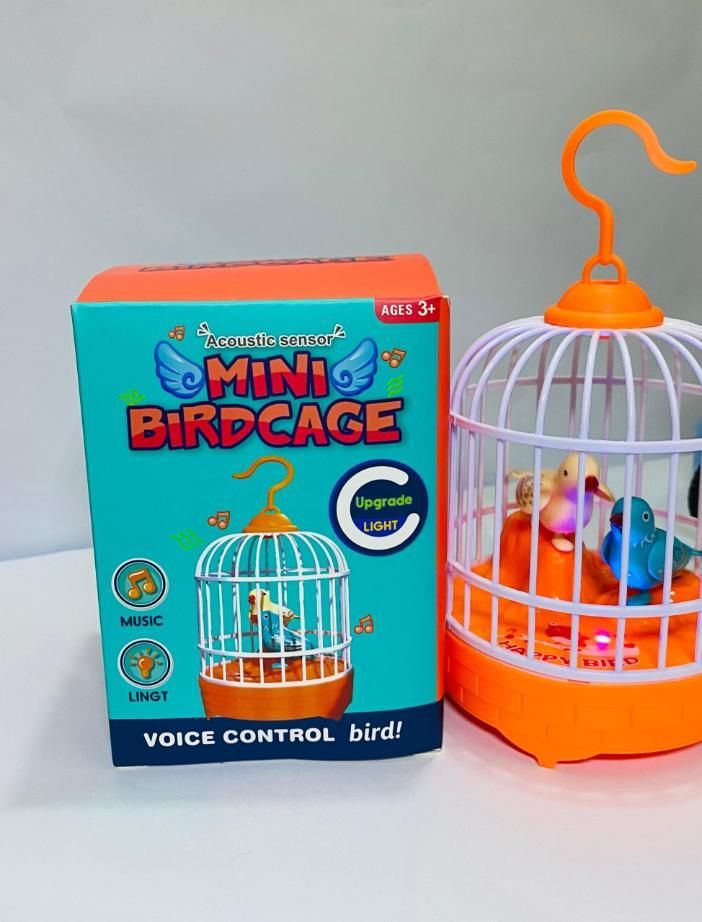 Musical Light Mini Bird Cage Toy For kid's