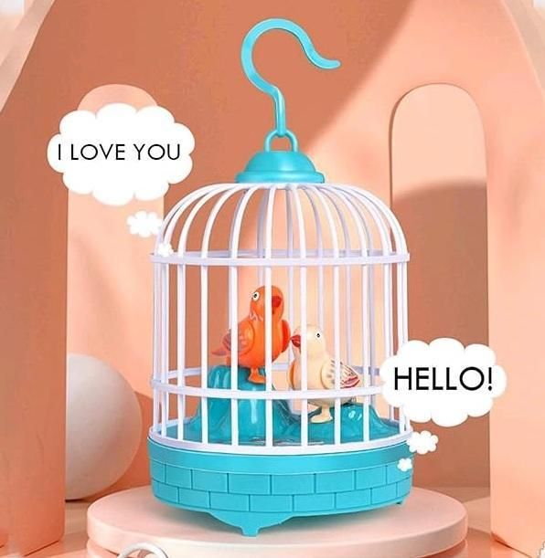 Musical Light Mini Bird Cage Toy For kid's