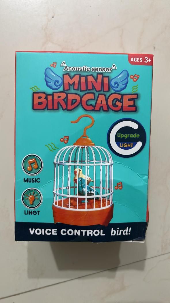 Musical Light Mini Bird Cage Toy For kid's