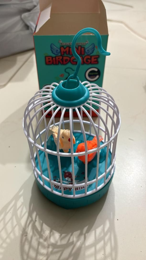 Musical Light Mini Bird Cage Toy For kid's