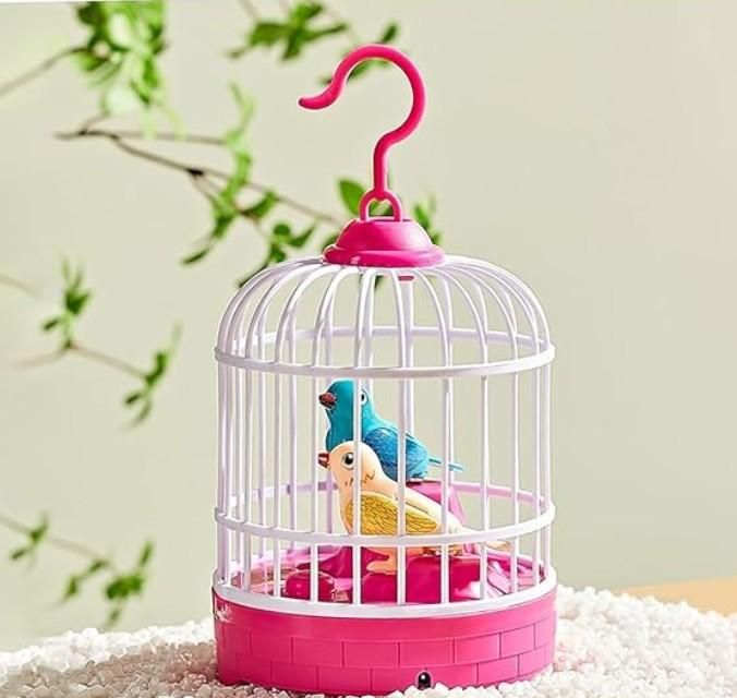 Musical Light Mini Bird Cage Toy For kid's